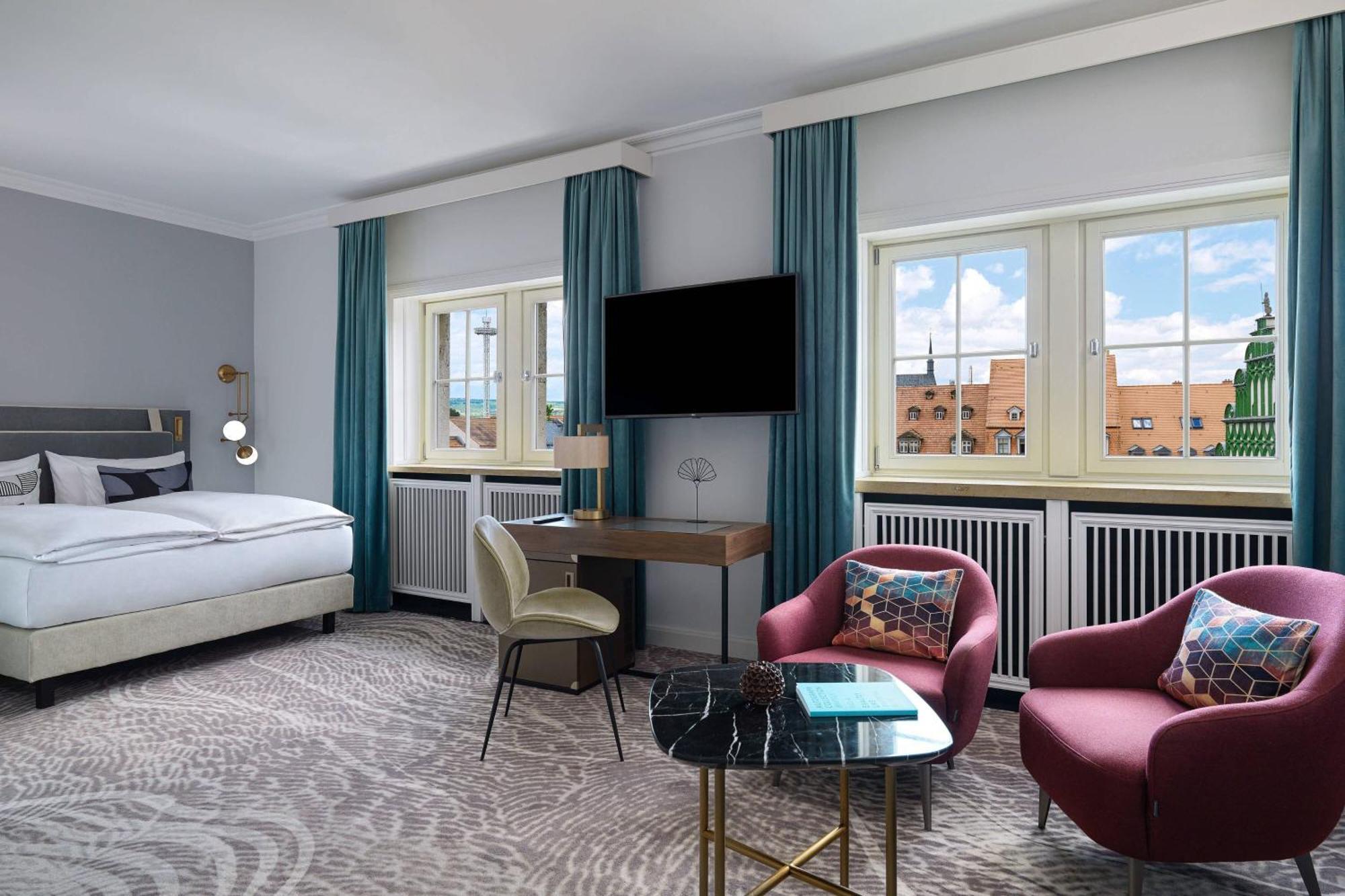 Hotel Elephant Weimar, Autograph Collection Exteriör bild Deluxe room